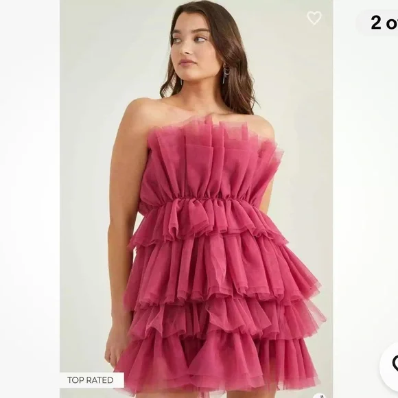 Altar'd State tulle dress - Picture 2 of 4